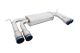Supremo Exhaust System for BMW X5M 10-13 / X6M 10-14 (Excludes Regular X5) - Blue Titanium Tips
