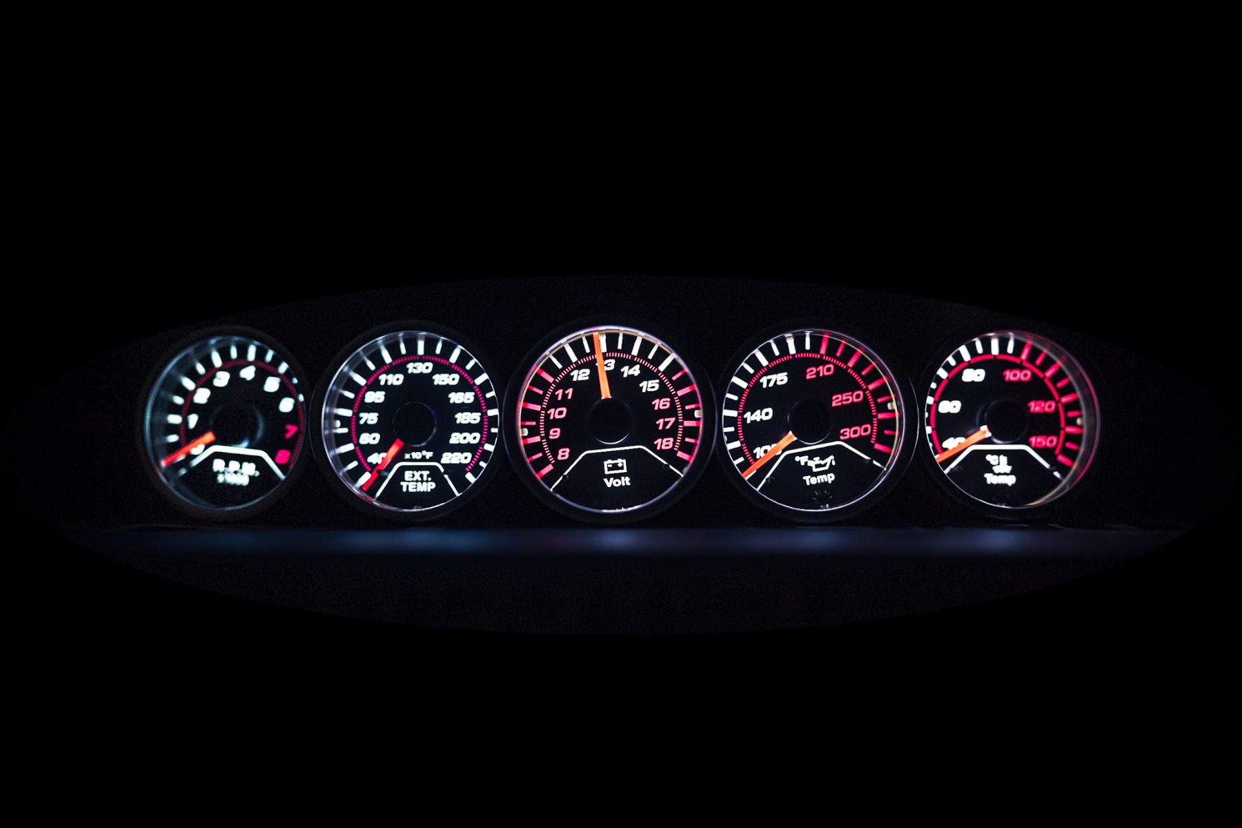 Oil Temperature Meter Gauge - 52MM - MG-OT-255553