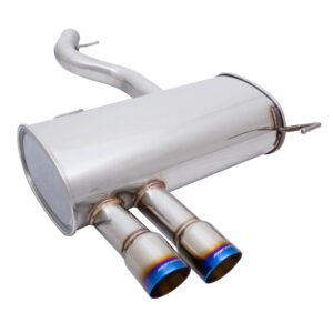 Supremo Exhaust System for BMW E90/92 328i/328ix 07-11 - Burnt Rolled Tips - MR-ABE-BE9092-VO