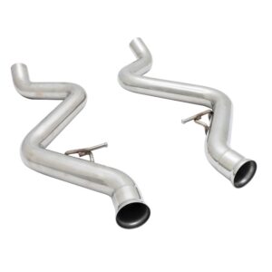 Supremo Exhaust System for BMW E90 M3 Sedan 08-11- Blue Titanium Tips - MR-ABE-BE90M34D-BT
