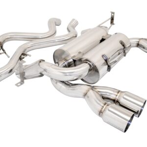 Supremo Exhaust System for BMW E92 M3 08-13 - Stainless Rolled Tips