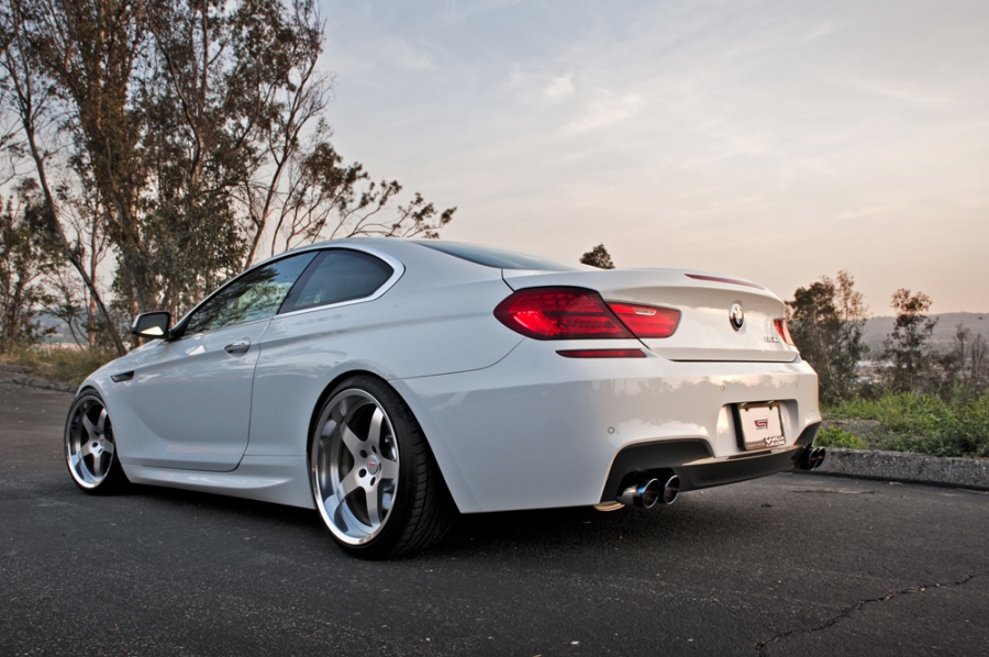 Supremo Exhaust System for BMW F12/F13 650i 2012+ - Burnt Rolled Tips - MR-ABE-BF13V2-VO-RR+RL