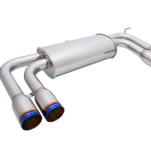 Supremo Exhaust System for BMW X5M 10-13 / X6M 10-14 (Excludes Regular X5) - Burnt Rolled Tips - MR-ABE-BX5M-VO
