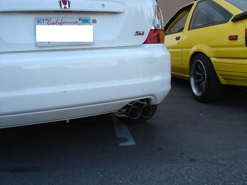 Axle Back for Honda Civic Si 02-05 EP3
