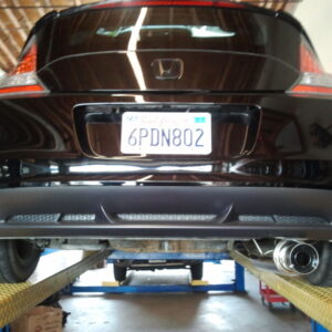 Honda CR-Z 2011+ - Blue Titanium Tips - Axle Back - MR-ABE-HCZ10DS-BT-32685