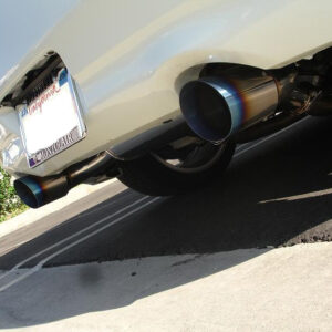 Infiniti G37 Coupe 08-13 - Blue Titanium Tips - Axle Back - MR-ABE-IG372D-32702