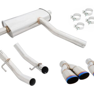 Axle Back for Mercedes Benz CLA250 2014+ - Burnt Rolled Tips (Does Not Fit 4matic Models)