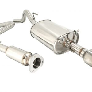 Turbo Type Exhaust System for Chevy Cobalt Turbo 08-10 - Blue Titanium Tip