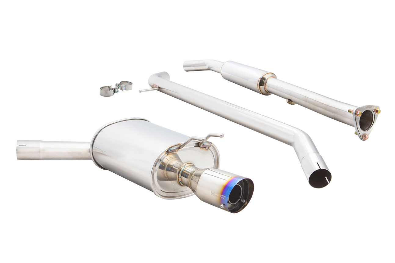 OE-RS Exhaust System for Honda Accord 2013+ (4CYL Coupe Only) - Burnt Rolled Tip