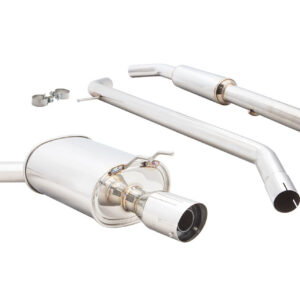 OE-RS Exhaust System for Honda Accord 2013+ (4CYL Coupe Only) - Stainless Rolled Tip