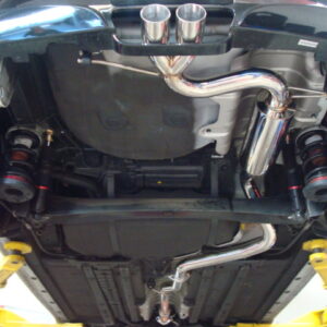 Hyundai Veloster 2012-2018 Type 2 Exhaust - Stainless Rolled Tips - MR-CBS-HYV11-SRT-33224