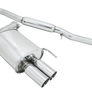 Infiniti G35 Sedan 03-06 (RWD Only) - Stainless Rolled Tips - OE-RS - MR-CBS-IG034D-R+M