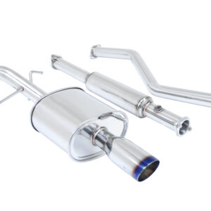 OE-RS Exhaust System for Mitsubishi Lancer 02-06 - Burnt Rolled Tip