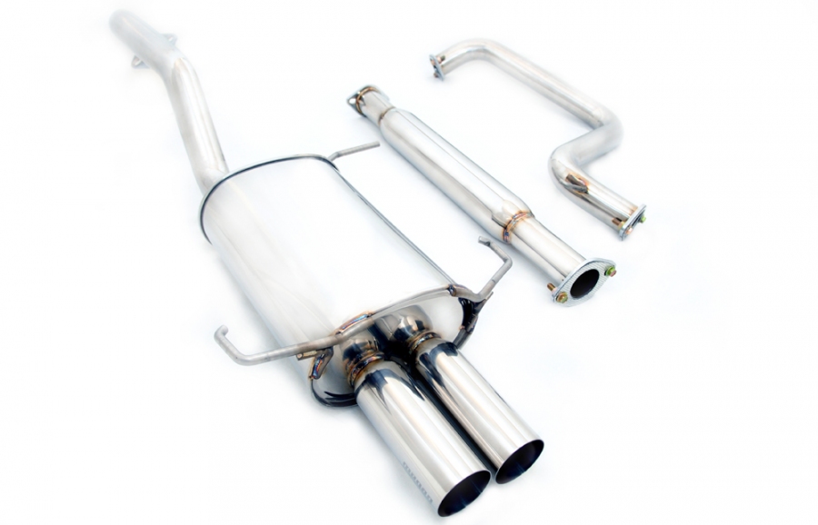 Rogan Megane② 2本 MEGAN RACING CATBACK EXHAUST OE-RS FOR 02-06 NISSAN ALTIMA