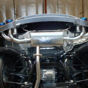 Nissan GTR R35 2009+ - Blue Titanium Tips - OE-RS - MR-CBS-NR35T-R+M