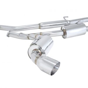 NA Type Exhaust System for Scion FR-S / Subaru BRZ 2013+ - Stainless Rolled Tips - Rear Section