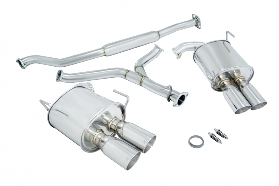 Subaru WRX Sedan - Stainless Rolled Tips - OE-RS - MR-CBS-SI114D-SRT-R+M