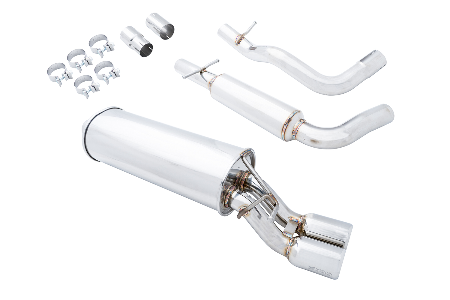 Turbo Type Exhaust System for Volkswagen Golf/Beetle 1.8T/2.0 99-02