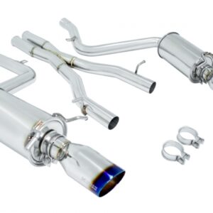 Mercedes Benz C-Class C300/C350 V6 Sedan 08-14 - Burnt Rolled Tips - Rear Section - OE-RS - MR-CBS-W204V6-VO-R+M