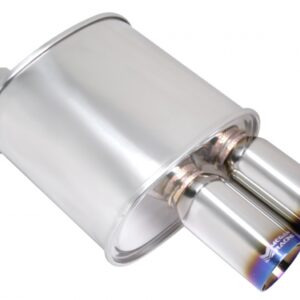 Universal Exhaust F-RT Dual Burnt Tip Muffler