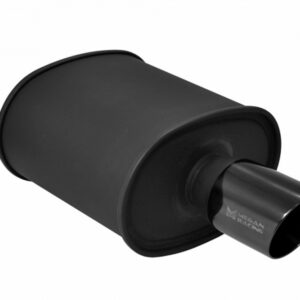 Universal Exhaust M-BC Turbo Muffler Black