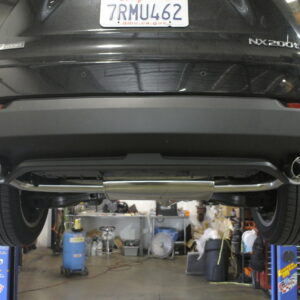 Lexus NX200T 2015+ Stainless Rolled Tips - Axle Back - MR-ABE-LN15