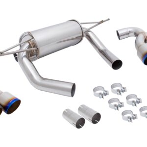 Supremo Exhaust System for BMW M3 (F80) 2015+ / M4 (F82) 2015+ - Burnt Rolled Tips - MR-ABE-BF82-VO