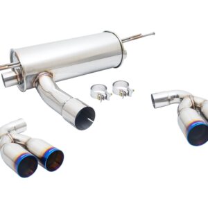 Supremo Exhaust System for BMW 2-Series (F87) - Burnt Rolled Tips - MR-ABE-BF87-VO