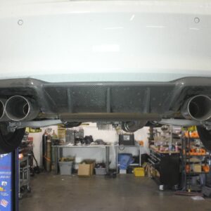 Supremo Exhaust System for BMW 2-Series (F87) - Black Chrome Tips - MR-ABE-BF87-BC