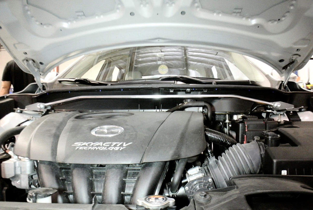 Mazda CX-3 16+ Front Upper Race-Spec Strut Tower Bars MR-SB