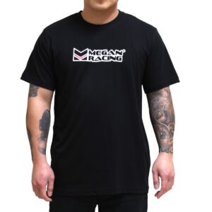Megan Racing Logo T-Shirt- Black-253230