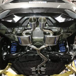 Honda Civic 2016+ 1.5 Turbo 5-Door Hatchback (Sport Trim Only) Cat-Back Exhaust System Stainless Tip - MR-CBS-HC16T-253528