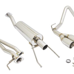 Toyota Tacoma 2016+ Cat-Back Exhaust System (Twin Stainless Tip) - MR-CBS-TTA16-R3-0