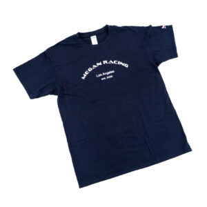 Megan Racing Logo T-Shirt V2- Blue-0