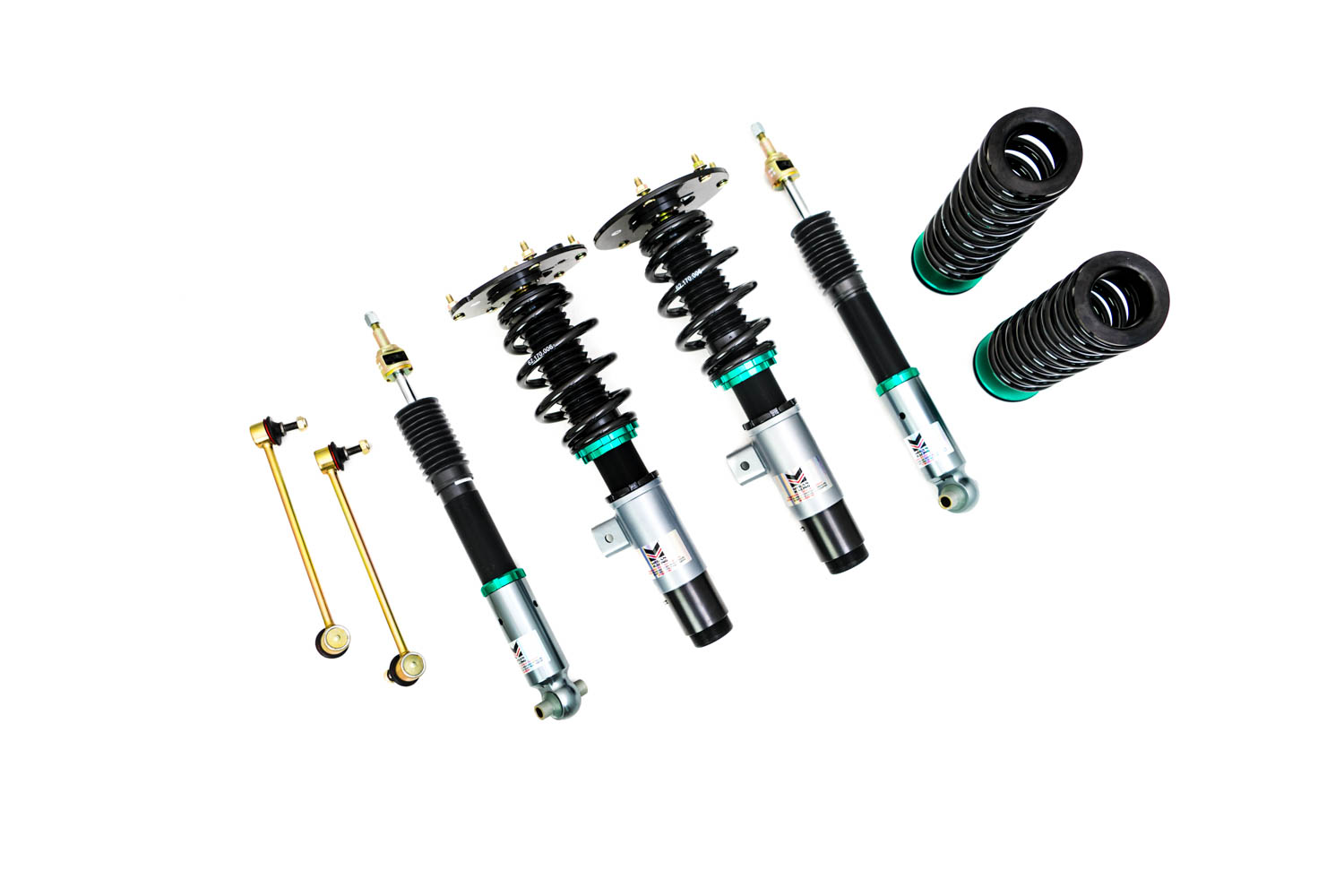 BMW 3-Series 12-18 / 4-Series 14-19 (RWD Only) Euro II Series Coilover Kit (5-Bolt Front Strut) - MR-CDK-BF30-V2-0