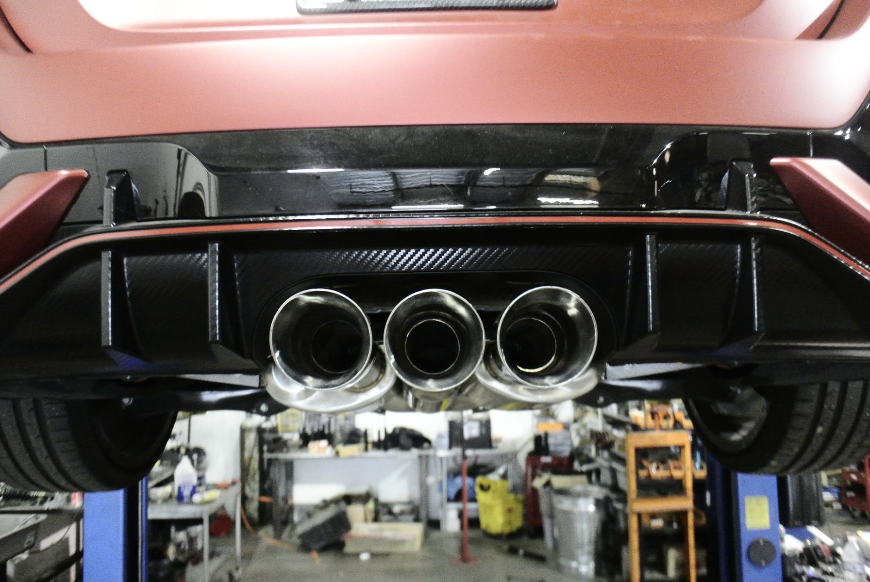 Honda Civic Type-R (FK8) 2017+ Cat-Back Exhaust System (Burnt Tips) - MR-CBS-HC17R-BT-254049