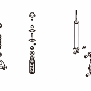 Rear Lower Spring Arm Inner Bushings for Nissan 350Z 03-08 - MRS-NS-0308-255824