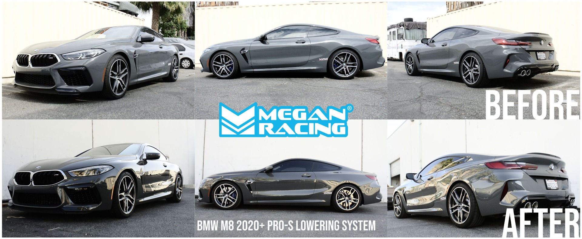 BMW M8 2020+ (F92 / F93) Pro-S Adjustable Lowering Spring System - MR-HLK-BF90M5-254726
