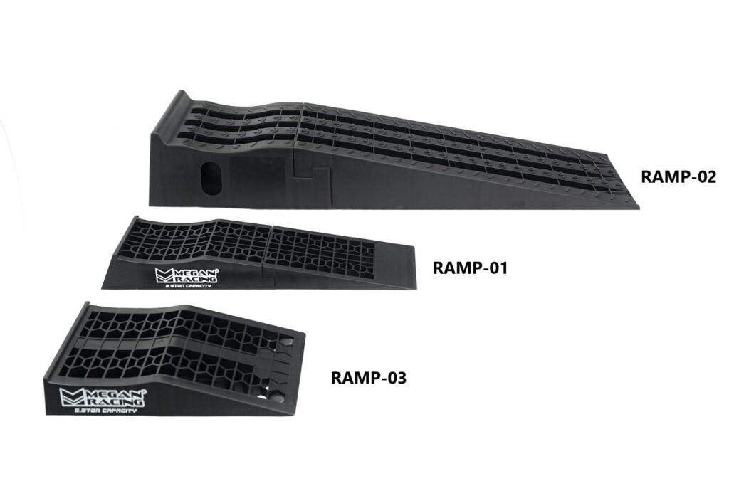 Mr Ramps 2-Piece High Profile Drive-On Ramps (Set of 2) – MR-RAMP-02 – Megan Racing