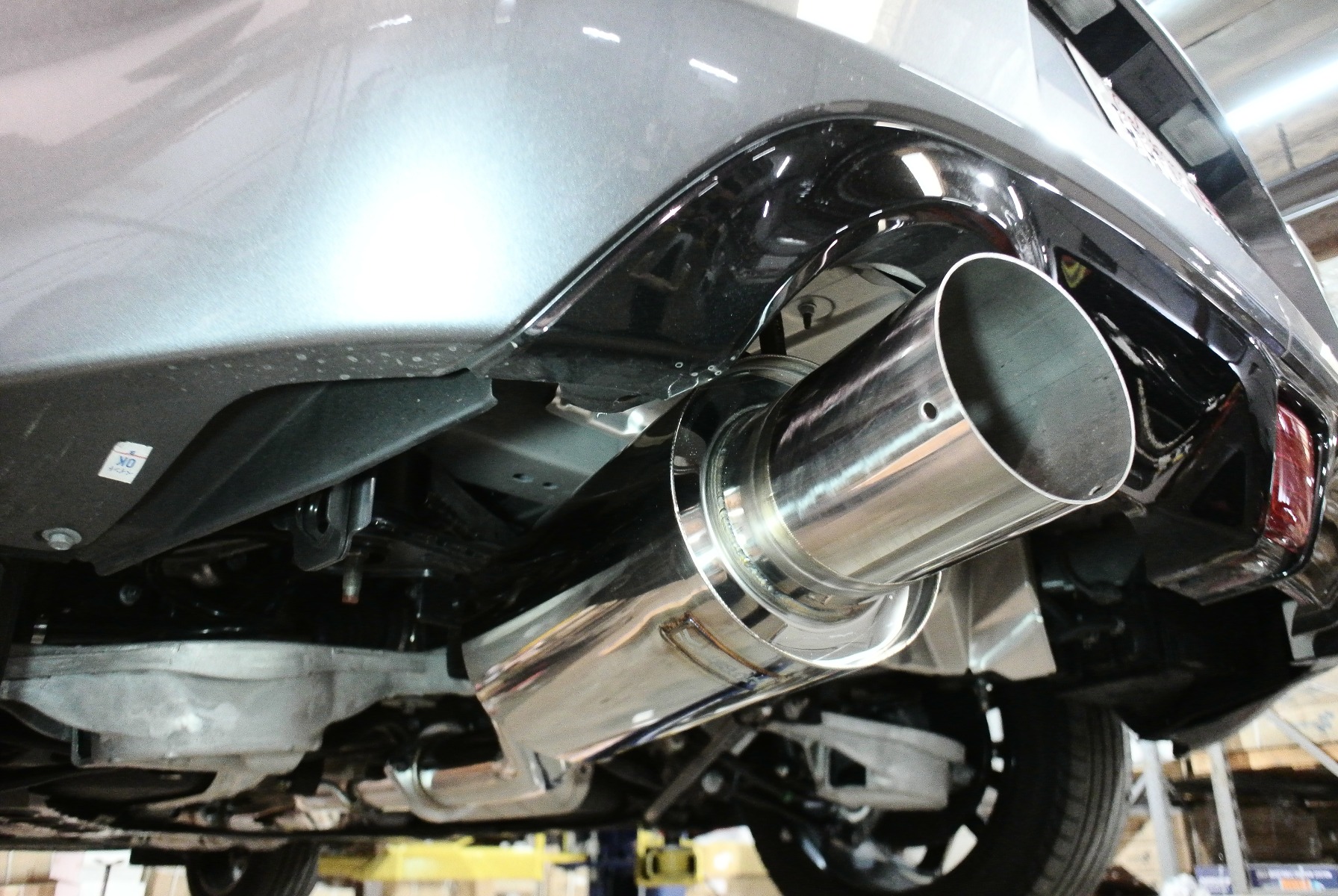 Infiniti G37 08-13 / Q60 14-15 (Coupe, RWD) Single Exit Exhaust System - Stainless Tip - MR-CBS-N7Z-DS + MR-XT-1610-255109