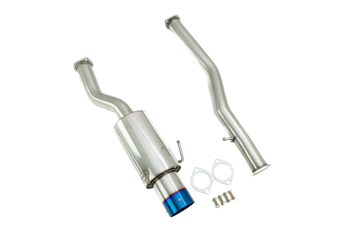 Infiniti G35 03-07 DS Exhaust System - Blue Tip - MR-CBS-N3Z-DS-BT + MR-XT-1618-0