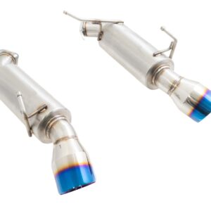 Infiniti G37 Coupe 08-13 / Q60 14-15 Dual Canister Exhaust System (Burnt Tip) - MR-ABE-IG08-BT-0
