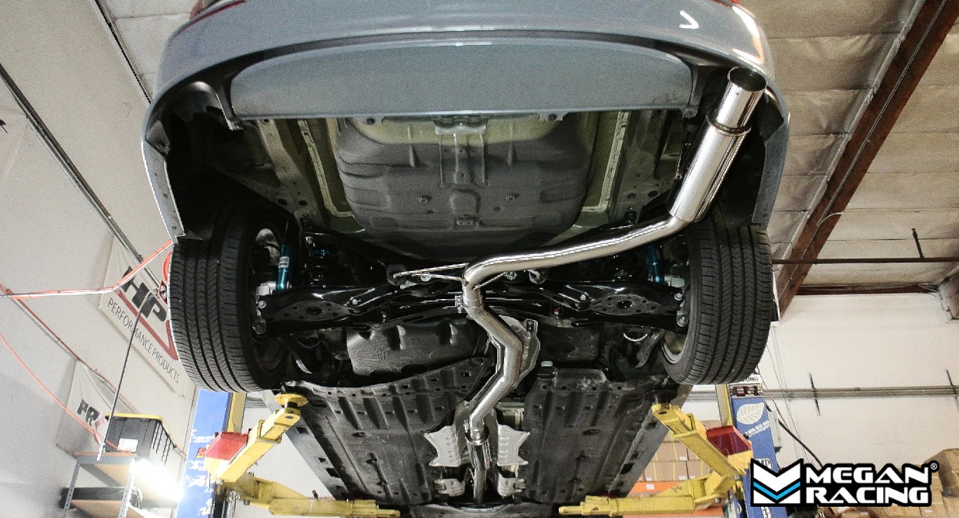 Honda Civic Sedan Sport & SI 2022+ Single Exit Exhaust System (Exc Type-R / Hatchback) - LW-CBS-HC22-DS-255516
