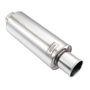 Universal Exhaust Muffler Rolled Tip 3" - MR-MU-SP3-0