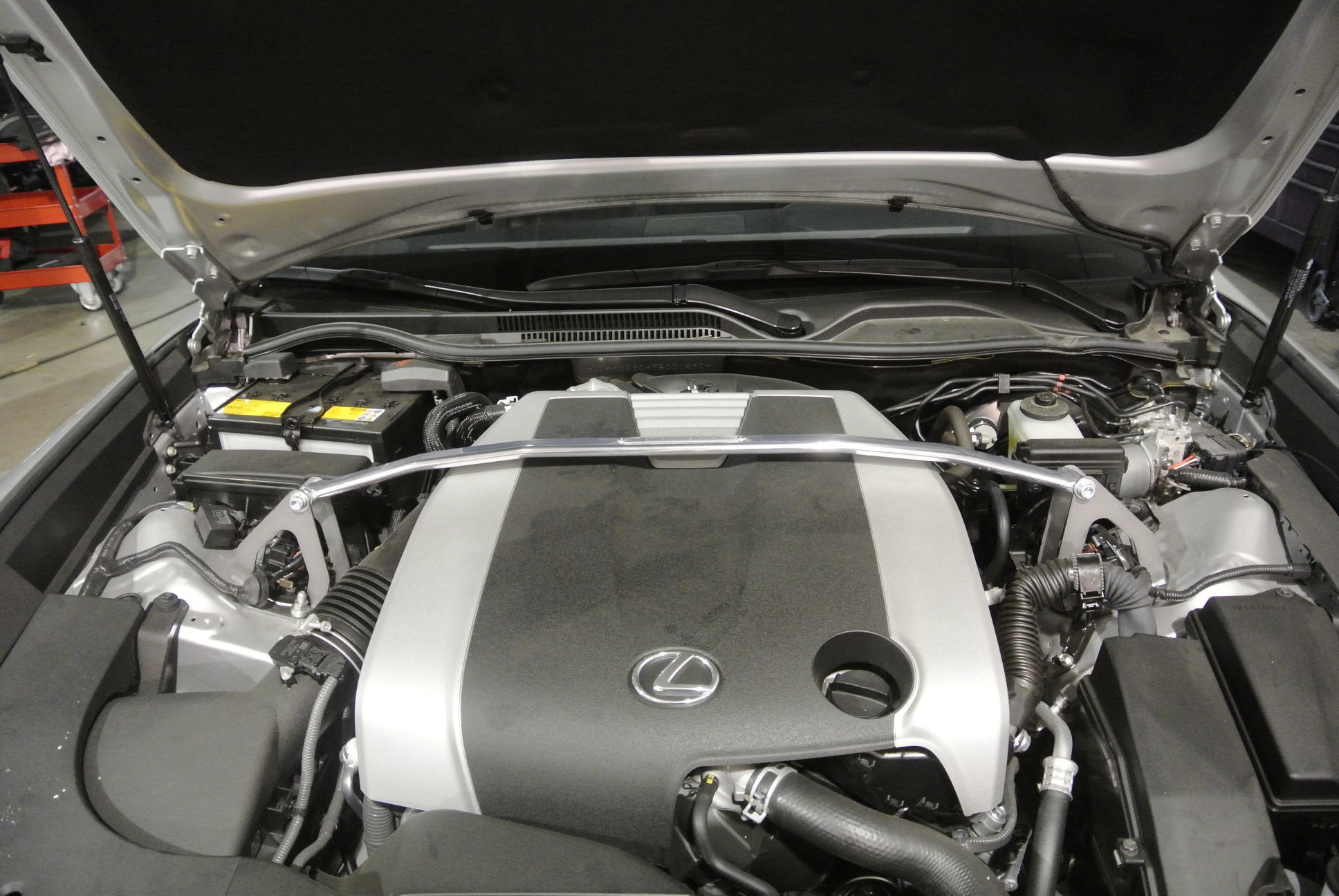 レクサスis メーガンレーシング Lexus IS 2006 – Present Front Race-Spec Strut Tower Bar – MR-SB