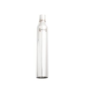 Universal 3" to 4" VIP Exhaust Tips "Blast Pipes" Style - Single - Straight With Angled Rolled Tip - Muffled - LWT-UT-S4-V3